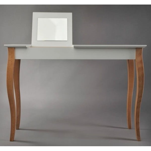 Bijeli toaletni stolić sa zrcalom Ragaba Dressing Table, duljina 105 cm-image-1