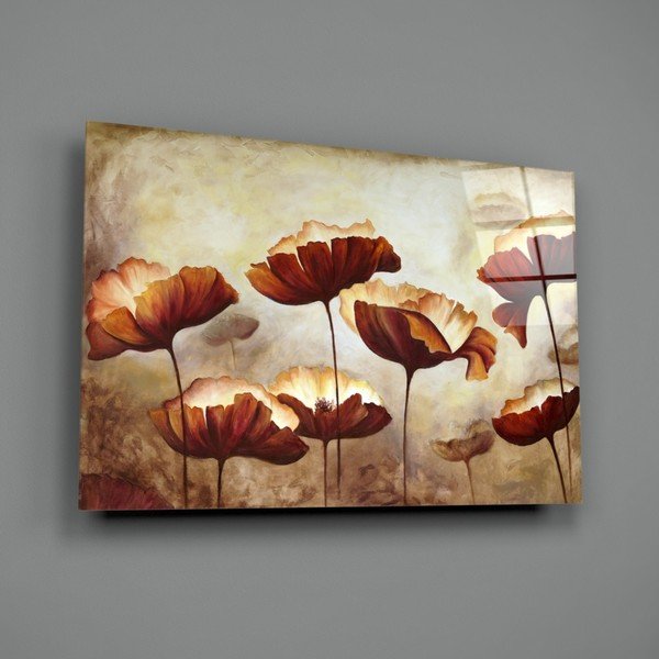 Staklena slika insigne mak, 72 x 46 cm-image-3