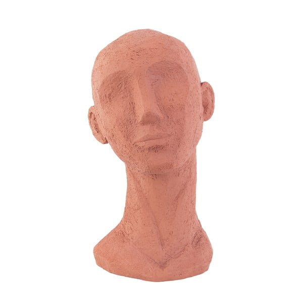 Narančasta dekorativna skulptura u boji terakote PT LIVING Face Art, visina 28,4 cm-image-1