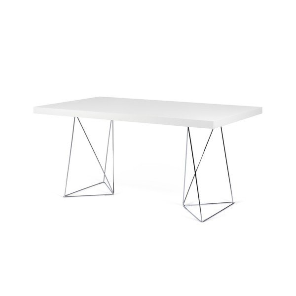 Bijeli stol TemaHome Trestle, dužina 160 cm-image-3