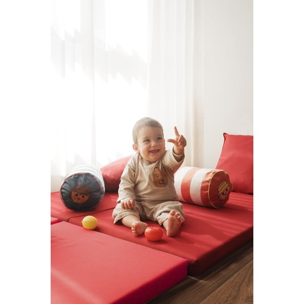 Dječji jastuk od samta Stripes – Playmobil-image-4