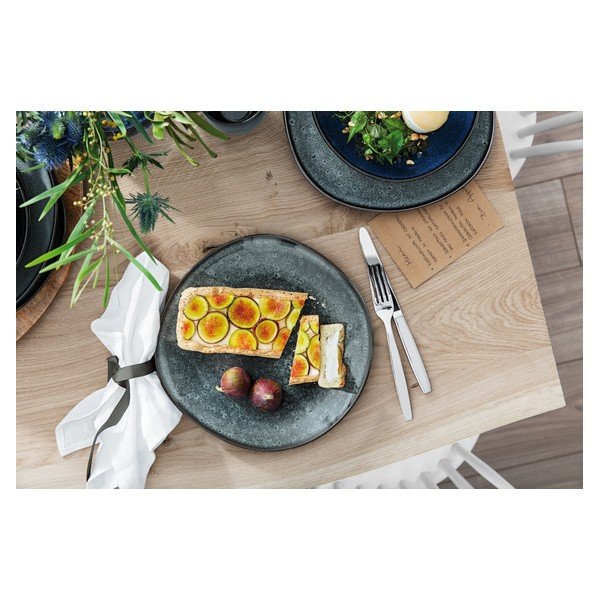 Zeleno-sivi tanjur od kamenine Villeroy & Boch Like Lave, ø 28 cm-image-2