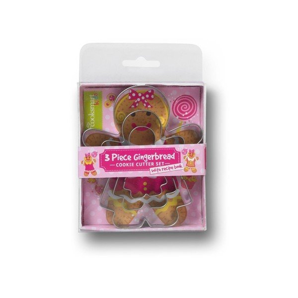Set od 3 rezača Cooksmart ® Gingerbread Girl-image-1