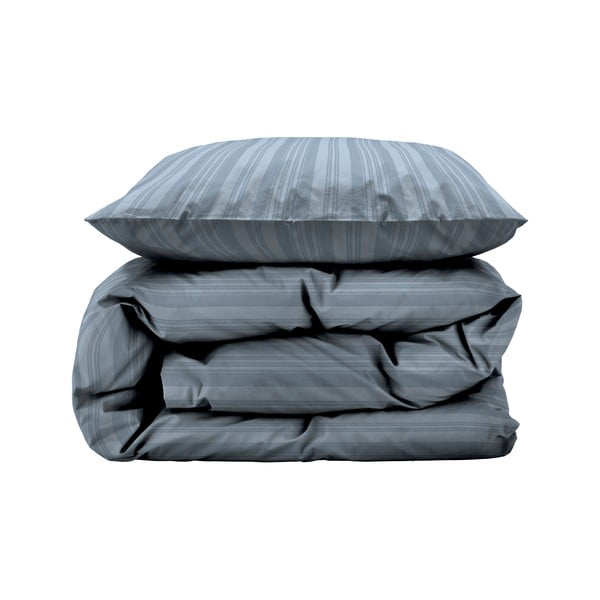 Svijetlo plava posteljina za krevet za jednu osobu/za produženi krevet od damasta 140x220 cm Noble – Södahl-image-2