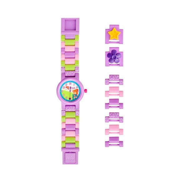 Ljubičasti ručni sat sa sklopivim remenom LEGO® Friends Mia-image-4