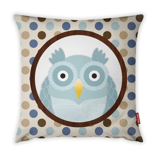 Navlaka za jastuk Vitaus Azul Owl, 43 x 43 cm