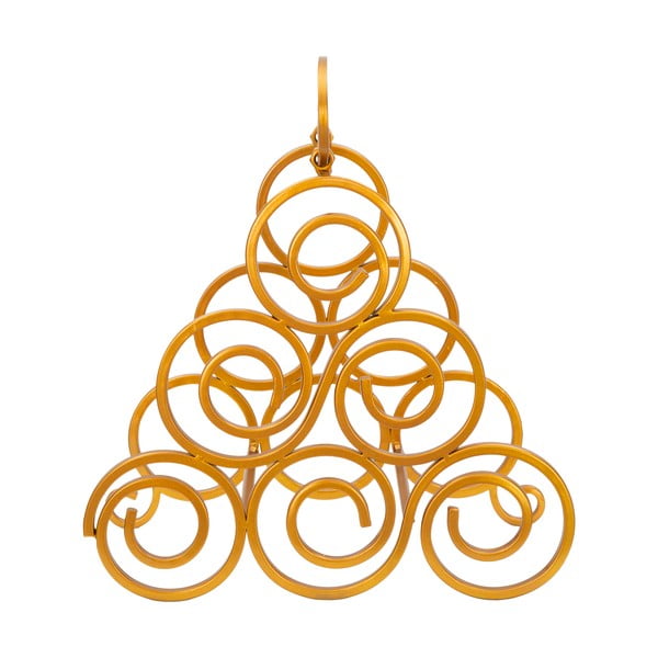 Stalak za vino u zlatnoj boji Mauro Ferretti-image-2