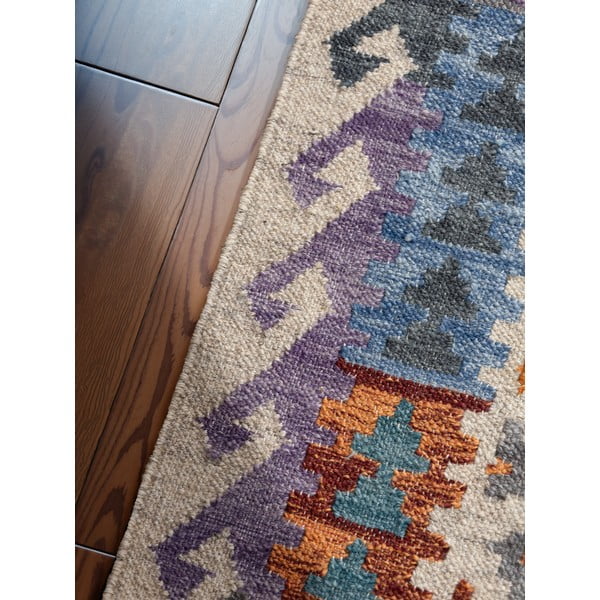 Obostrani/ručno rađen vunen tepih 120x170 cm Kamal Oasis – Nouristan-image-4