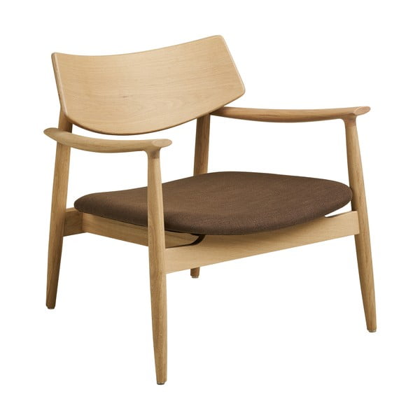 Smeđa fotelja Olvera – House Nordic