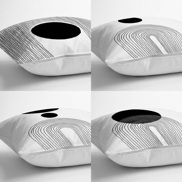 Ukrasne jastučnice u setu 4 kom 43x43 cm Simple Arch – Minimalist Cushion Covers-image-1