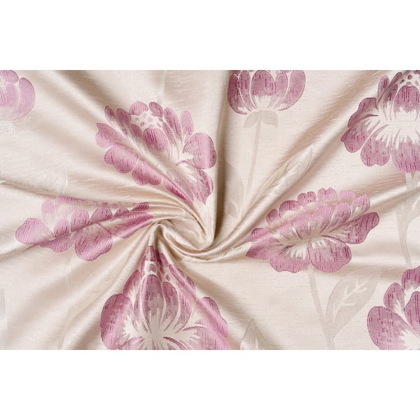 Bež zavjesa 140x245 cm Izolde – Mendola Fabrics-image-3