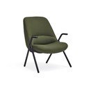 Tamnozelena fotelja Teulat Dins, visina 90 cm