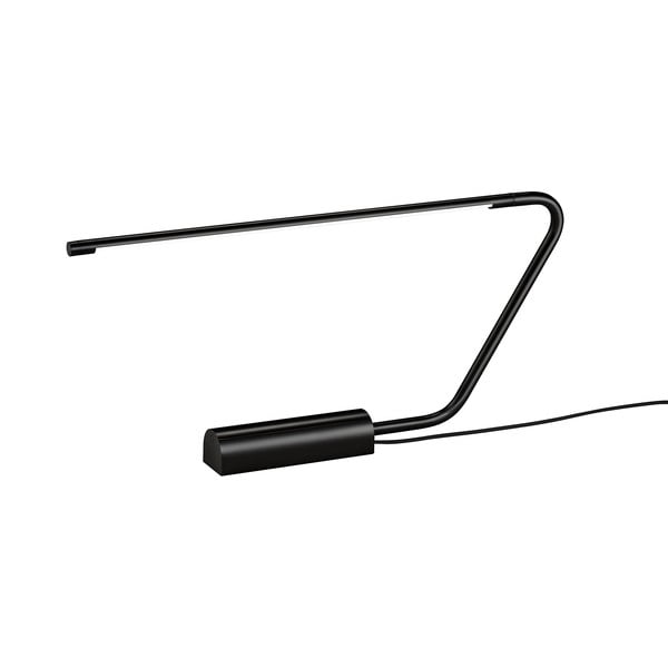 Crna LED stolna lampa (visina 33 cm) Olea – Trio Select