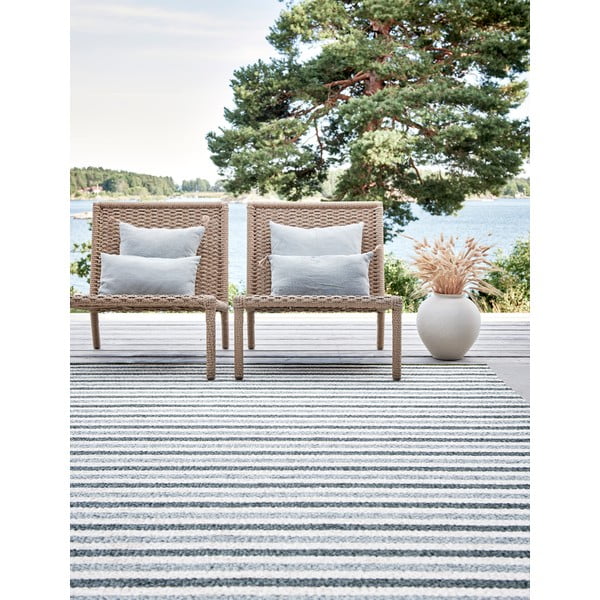 Zeleni/krem unutarnji i vanjski tepih 70x120 cm Teo Sage – Pappelina-image-3