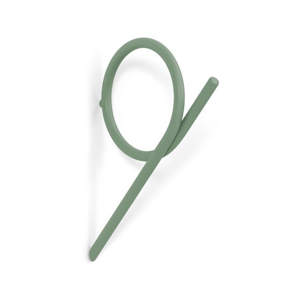 Prljavo zelena željezna zidna kuka Tuba S – Spinder Design