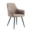 Sive podstavljene blagovaonske stolice u setu s naslonima za ruke 2 kom Harbo – House Nordic