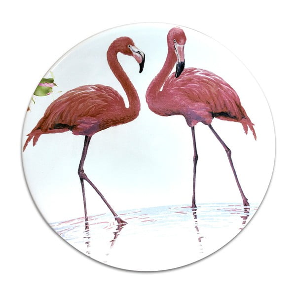 Flamingo keramički tanjur, ⌀ 25 cm