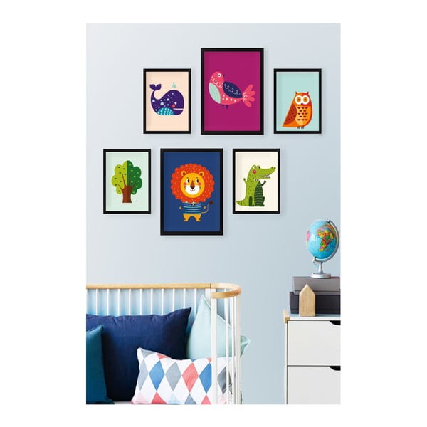 Set od 6 murala Tablo Center Kids