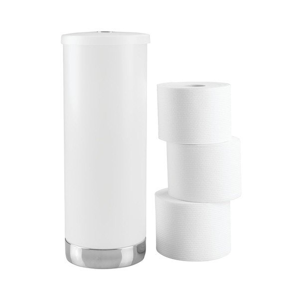 Prozirna kutija za odlaganje toaletnog papira iDesign Aria-image-1