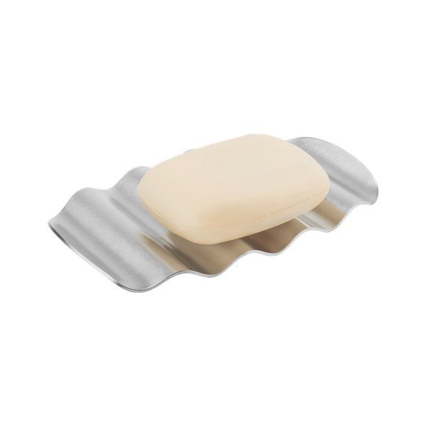 Posuda za sapun od nehrđajućeg čelika u srebrnoj boji Olbi – noo.ma