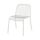 Svijetlo siva metalna vrtna stolica Yua Wire – Blomus