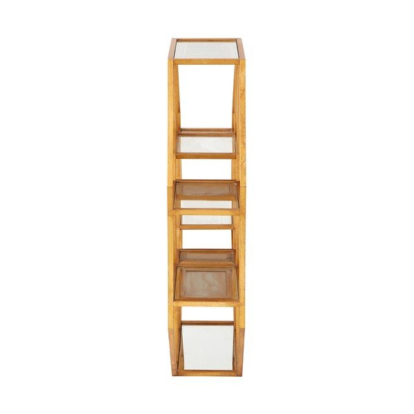 Metalna polica s više razina u prirodnoj boji 92 cm Zariah – Premier Housewares-image-4