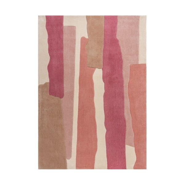 Sivo-ružičasti tepih Flair Rugs Escala, 120 x 170 cm