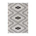 Crno-bijeli vanjski tepih Ragami Geo, 160 x 230 cm