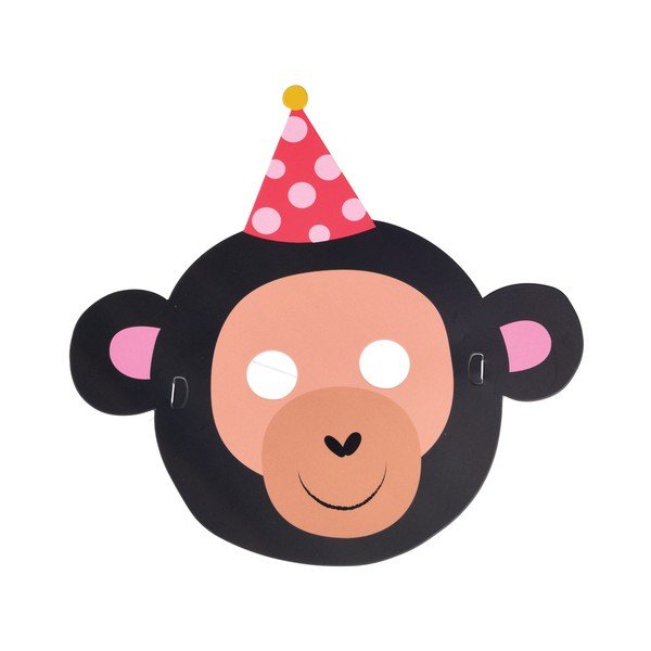 Set od 6 maski od papira Rex London Party-image-2