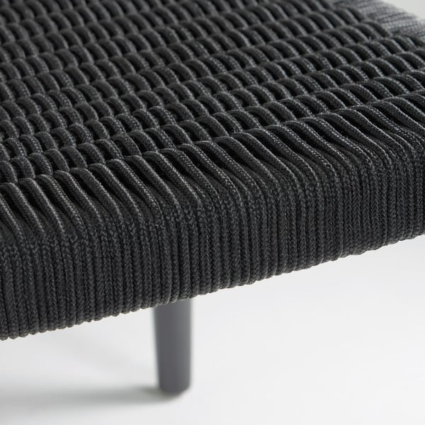 Crna vrtna stolica od drveta eukaliptusa Kave Home Glynis-image-4