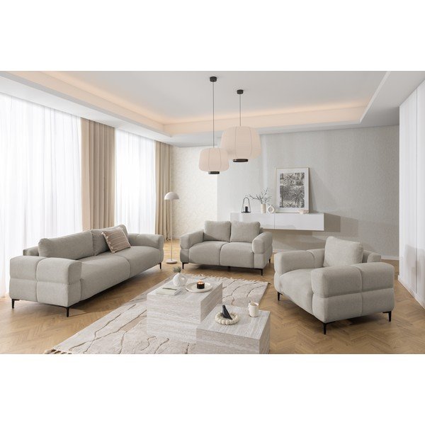 Bež sofa 154 cm Helio – Ropez-image-2