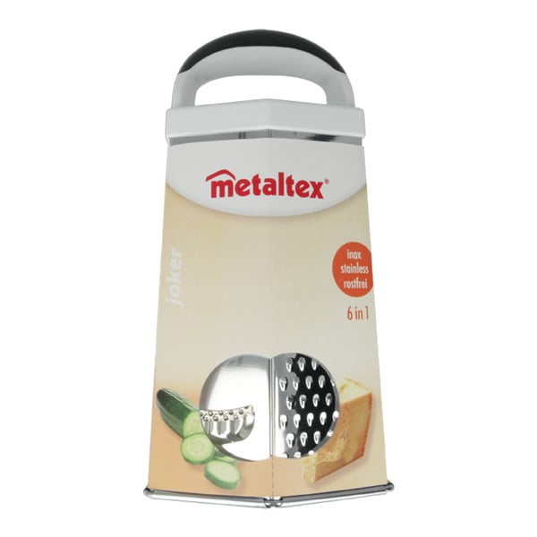 Ručni ribež od nehrđajućeg čelika Metaltex Grater, 24 cm-image-1