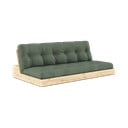 Zelena sklopiva sofa 196 cm Base – Karup Design
