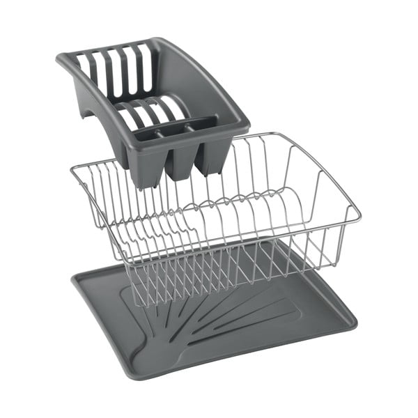 Stalak za cijeđenje posuđa Metaltex Aquatex Plus 35 x 30 cm-image-3