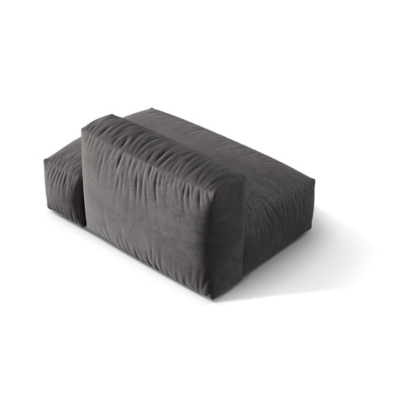 Siva baršunasti modularna sjedeća garnitura (s desnim kutom) Martina – Micadoni -image-2