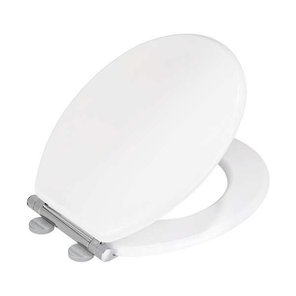 Bijela wc daska s automatskim zatvaranjem 37 x 43 cm Morra - Wenko-image-2