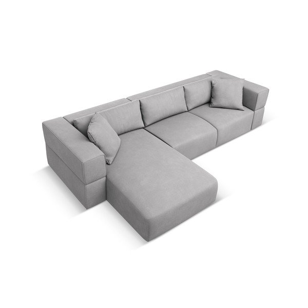 Svijetlo siva kutna garnitura (s lijevim kutom) Esther – Milo Casa-image-3