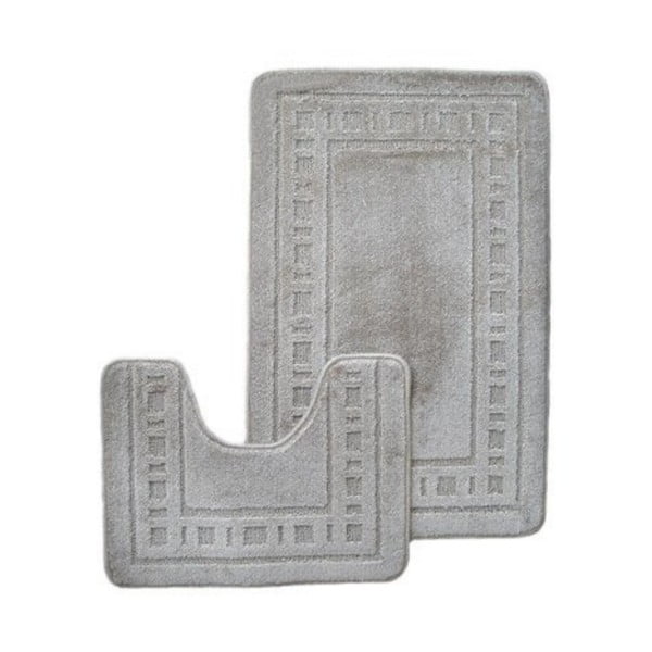 Sivi kupaonski tepisi u setu od 2 kom Armoni - Catherine Lansfield