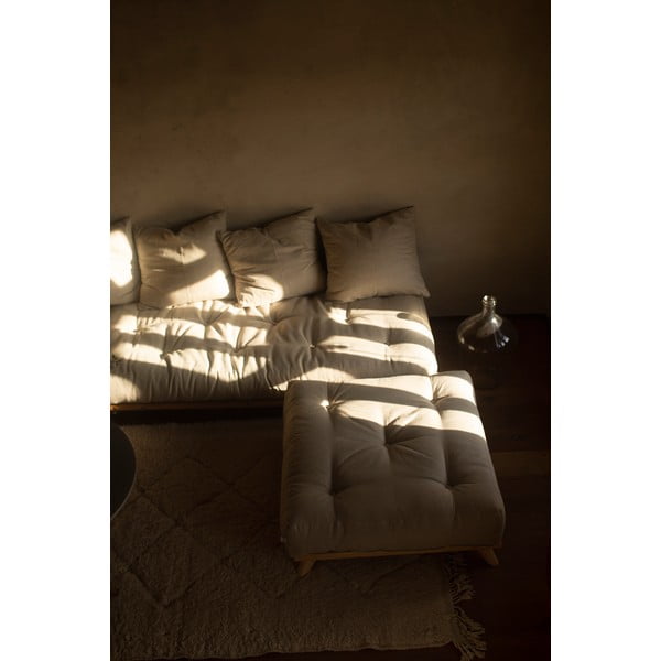 Tabure Karup Design Senza Natural Clear/Petrolej Plava-image-1