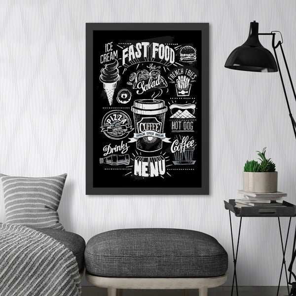 Slika 55x70 cm Menu - Wallity-image-1