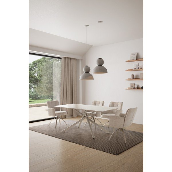 Blagovaonski stol s keramičkom daskom 90x180 cm Talia – Marckeric-image-1