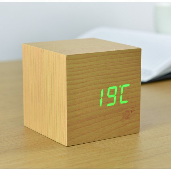 Digitalna budilica Cube Click – Gingko-image-1