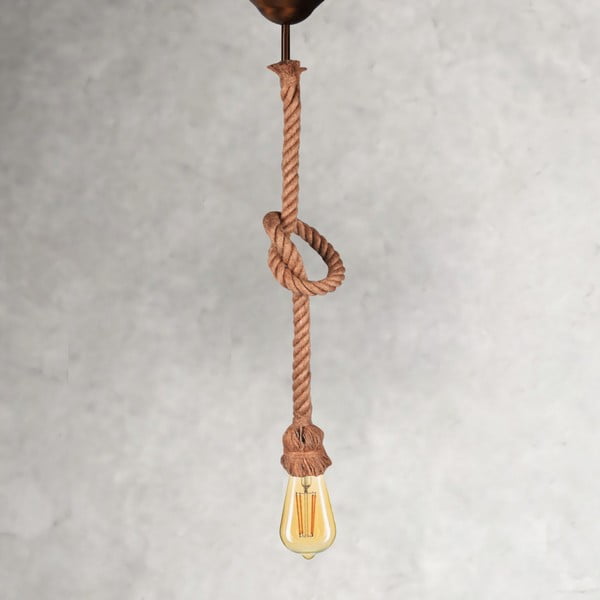 Viseća svjetiljka u prirodnoj boji Ayd – Opviq lights-image-1