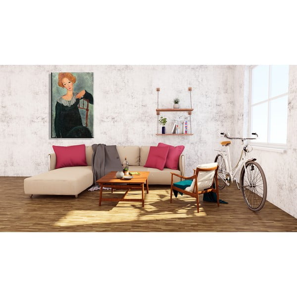 Reprodukcija slike Amadeo Modigliani - Woman with Red Hair, 60 x 40 cm-image-1