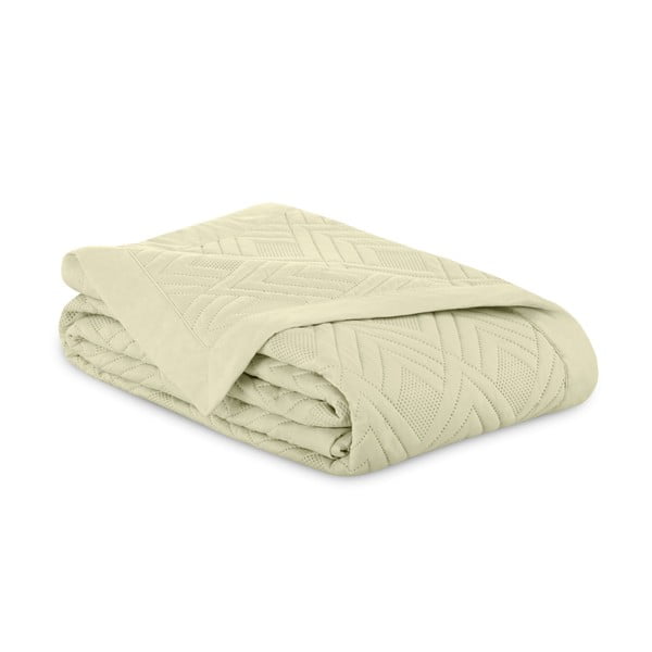 Bež prošiven prekrivač od mikrovlakana 170x210 cm Ophelia – Restilo