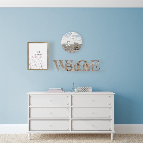 Stakleni zidni sat Styler The Se, ø 30 cm-image-1