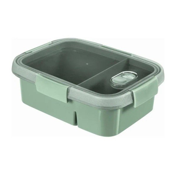 Zelena prijenosna posuda za hranu Curver To Go Dual, 900 ml