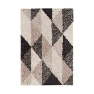 Crni/bež tepih 120x170 cm Prism – douceur d'intérieur