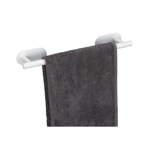 Bijeli samoljepljiv držač za ručnike od nehrđajućeg čelika Orea Uno – Wenko-image-4