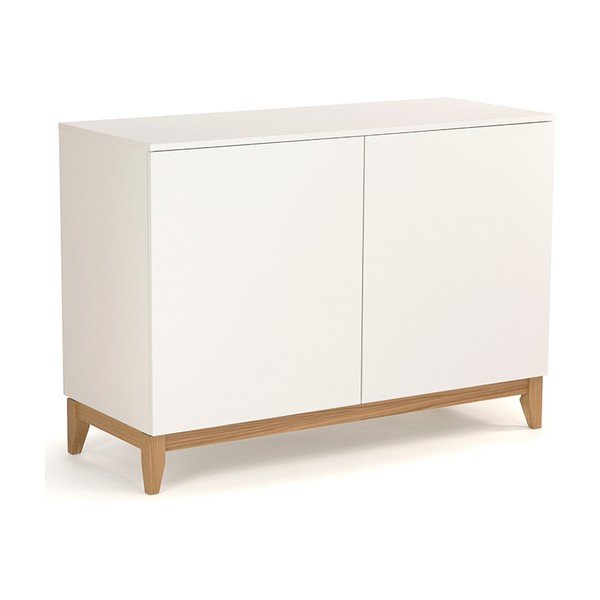 Bijela komoda s ladicama Woodman Blanco-image-2